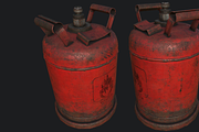 Propane Gas Cylinder PBR, an Object 3D Model by GamePoly (Thumbnail 2 of 8)