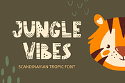 Jungle Vibes • Font Family, a Font by moolesya (Thumbnail 1 of 13)