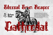 Backeys - Modern Blackletter Font, a Blackletter Font by Dhabee (Thumbnail 16 of 17)