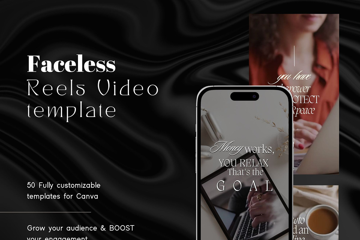 Aesthetic Faceless Video Templates, a Social Media Template by ...