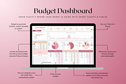 Standard Monthly Budget - Red, a Templates & Theme by The Creative Plans co (Thumbnail 5 of 11)
