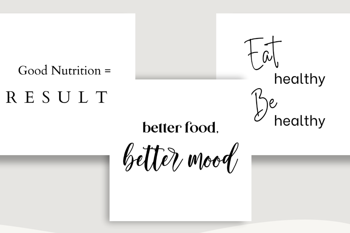 Eat & Be Healthy Quotes (15 Images), a Social Media Template by Ivory Mix (Photo 1 of 2)