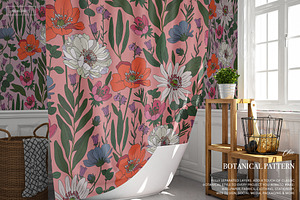 Brittle Botanical Pattern & Graphics