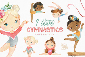 I Love Gymnastics. Sports Collection