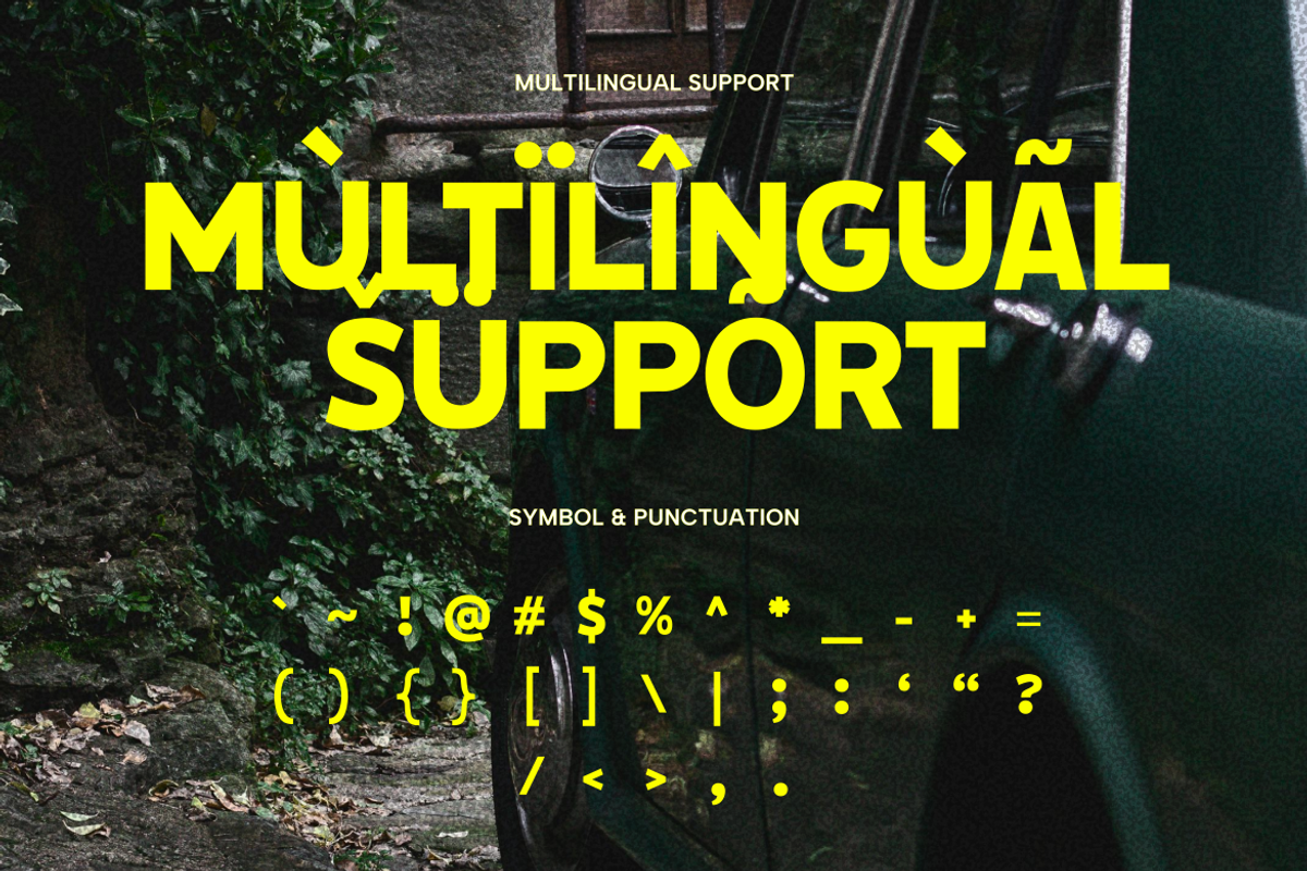 Monday Club - Display Font, a Sans Serif Font by Studio Moara (Photo 7 of 8)