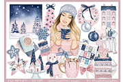 Winter Starry Night, an Object Graphic by Rosabebe (Thumbnail 1 of 2)