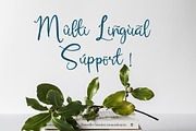 Russhell a sweet lettering font, a Script Font by alphArtype (Thumbnail 5 of 7)