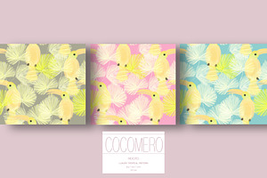 Cocomero, Luxury Tropical Pattern