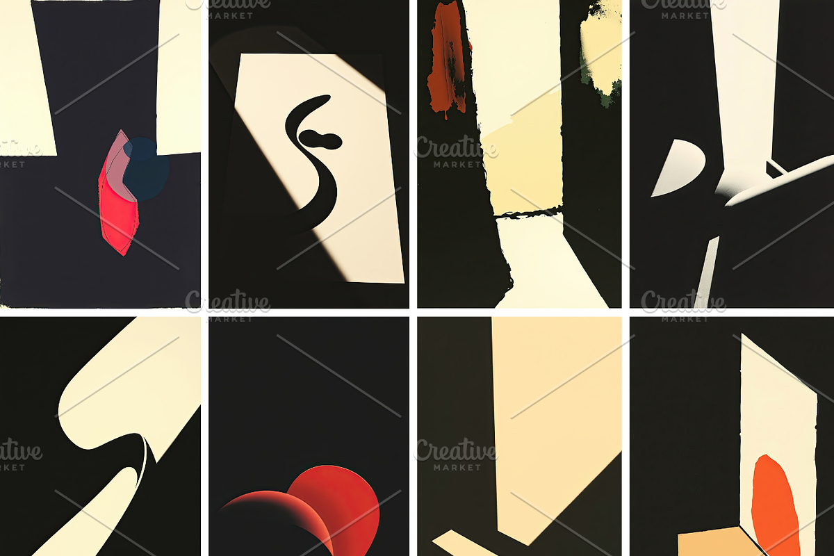 Minimalist abstract art collection, a Graphic by pictures for you (Photo 5 of 37)