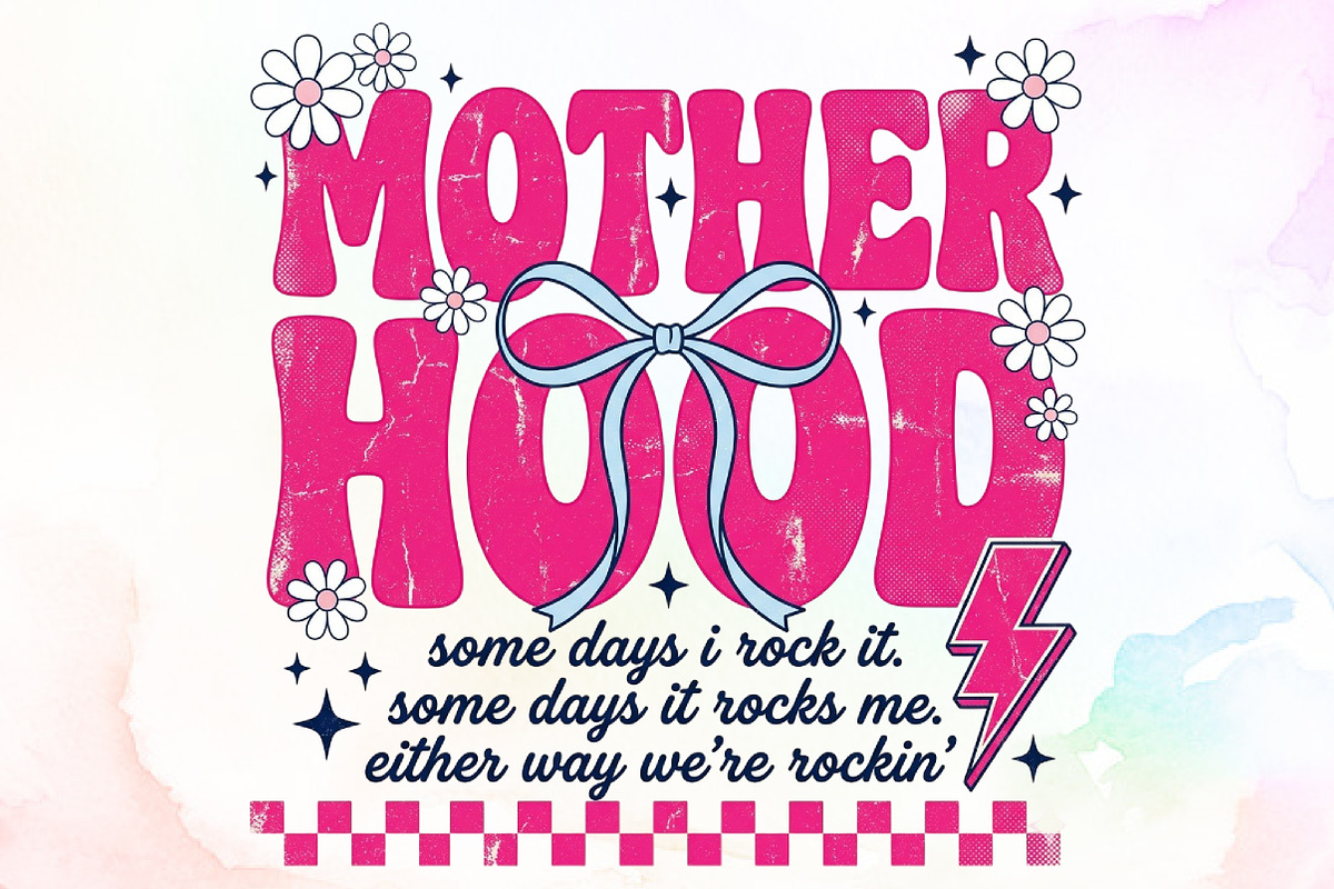 Mother Hood Png, Trendy Mama Png,, an Object Illustration by Sublimation Artist (Photo 1 of 9)