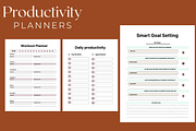 Productivity Planner - 65-Pages, a Stationery Template by Local Marketing Templates (Thumbnail 5 of 7)