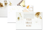 Stock Photo Bundle - Golden Girl, a Product Mockup by Type & Style (Thumbnail 2 of 2)