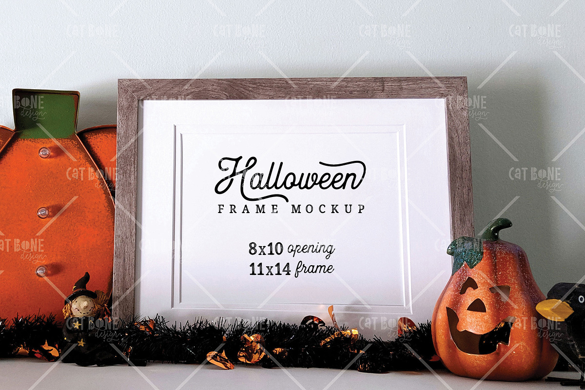 Autumn Frame Mockup Bundle 2, a Product Mockup by CatBoneDesign (Photo 14 of 24)