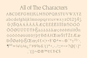 CS Dimension Stamp, a Serif Font by Craft Supply Co. (Thumbnail 8 of 8)