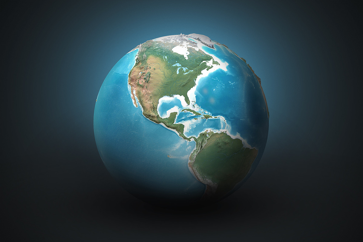 Earth, World Continents - Mega UI V1 preview 2