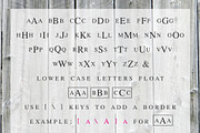 All Formal Monogram Plus Borders, a Serif Font by INKMETHIS (Thumbnail 2 of 4)