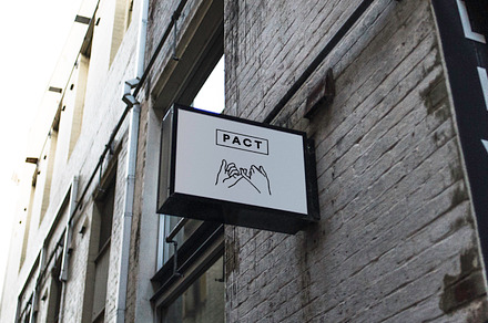 Rectangle Light box shop sign mockup