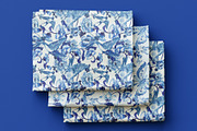Imperial Blue Ornament – Watercolor, an Object Illustration by CreativeValuation (Thumbnail 9 of 11)