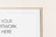 Landscape Wood Frame Leaning Mockup, a Product Mockup by OakstoneCreative (Thumbnail 5 of 5)