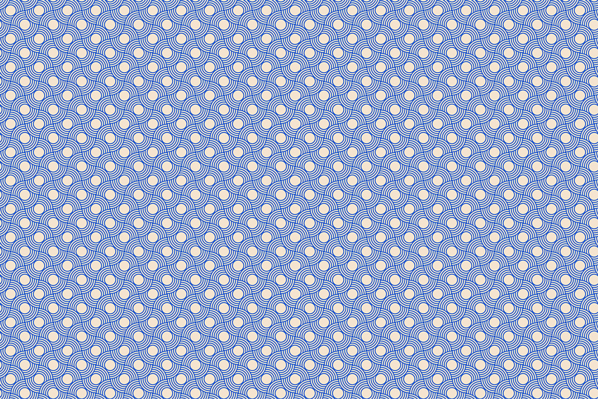 Mid-Century Modern Geometric Circle, a Pattern Graphic by Pitchlook.Studio (Photo 3 of 3)