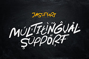 Jasunari Display Font, a Font by chekart (Thumbnail 6 of 6)
