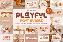 Playful Font Bundle | Sale