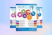 Coronavirus Medical Flyer Template, a Flyer Template by Brandmax.pro (Thumbnail 1 of 3)