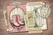 Rainy Day in the Garden Junk Journal, a Decorative Illustration by Secret Helper (Thumbnail 7 of 8)