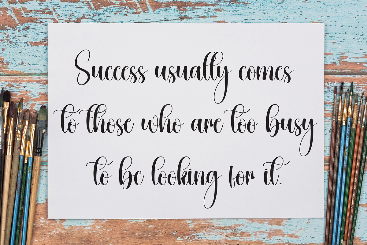 Surfing | Script Font, a Handwritten Font by Scratchones (Photo 5 of 9)