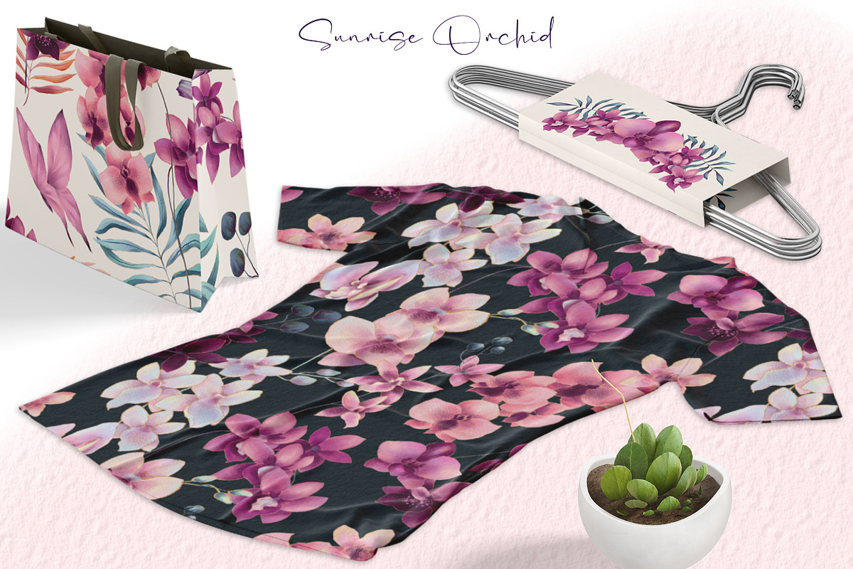 Sunrise Orchid, an Illustration by Salted Galaxy (Photo 11 of 14)