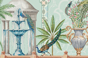 Moroccan decorative seamless pattern, a Decorative Illustration by Mughal Wallpaper (Thumbnail 3 of 3)