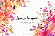 Lovely Bouquets - Watercolor, an Illustration by MariaScaroniAtelier (Thumbnail 8 of 8)