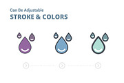Oil Industry Colors, an Outline Icon by BomSymbols (Thumbnail 3 of 5)