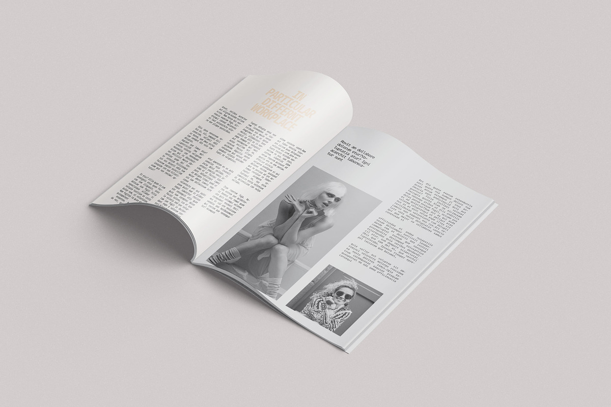 Magazine Template preview 6