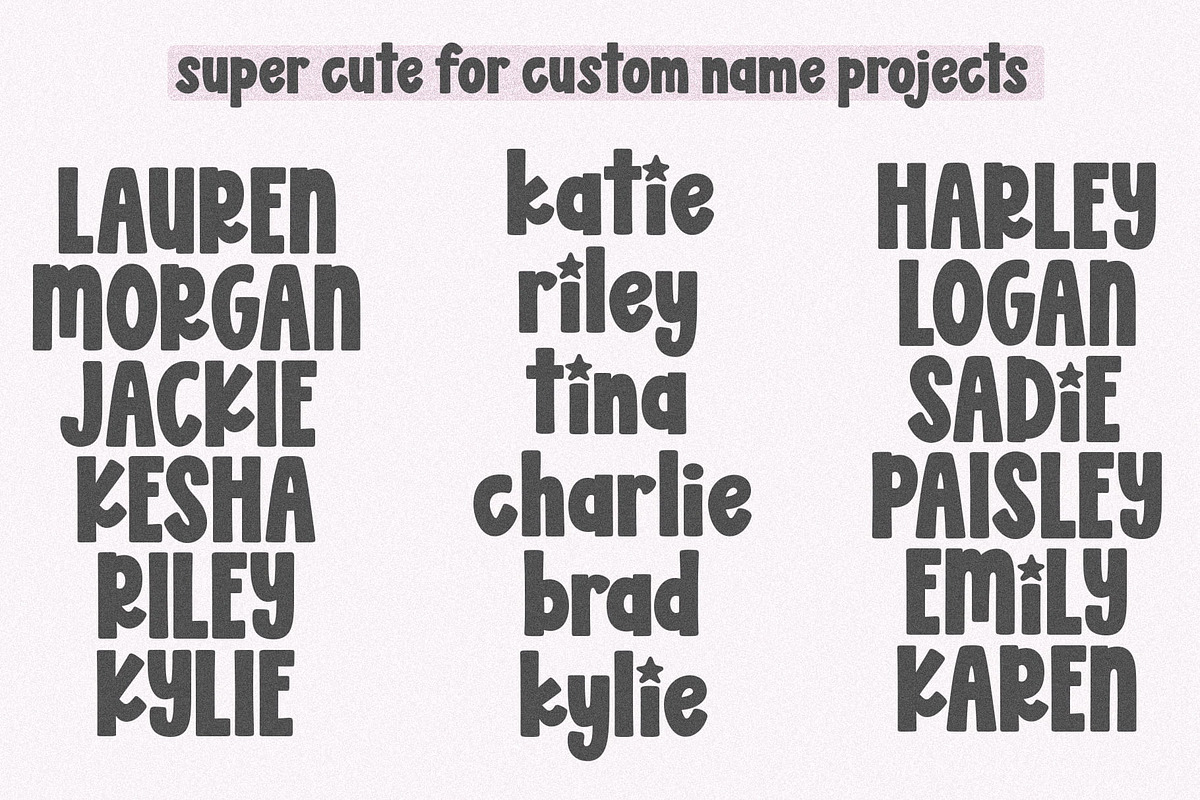 Sadie Grace | Cute Preppy Font, a Handwritten Font by KA Designs (Photo 9 of 18)