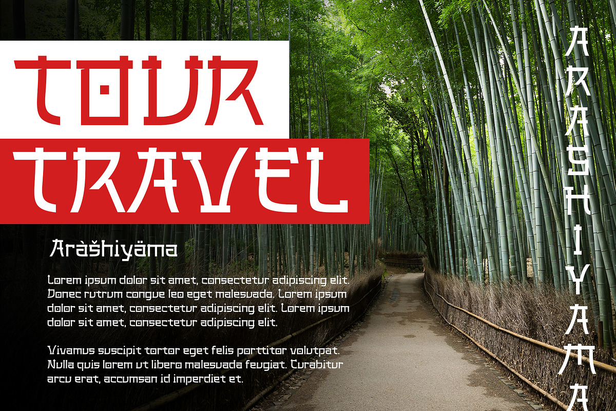 Hirosaki - Japanese Typeface, a Sans Serif Font by Ardyanatypes (Photo 5 of 9)
