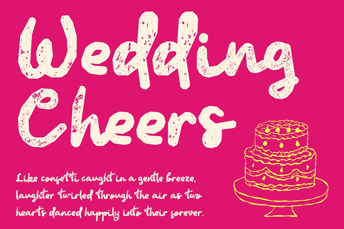 CS Selika Stamp, a Script Font by Craft Supply Co. (Photo 2 of 8)