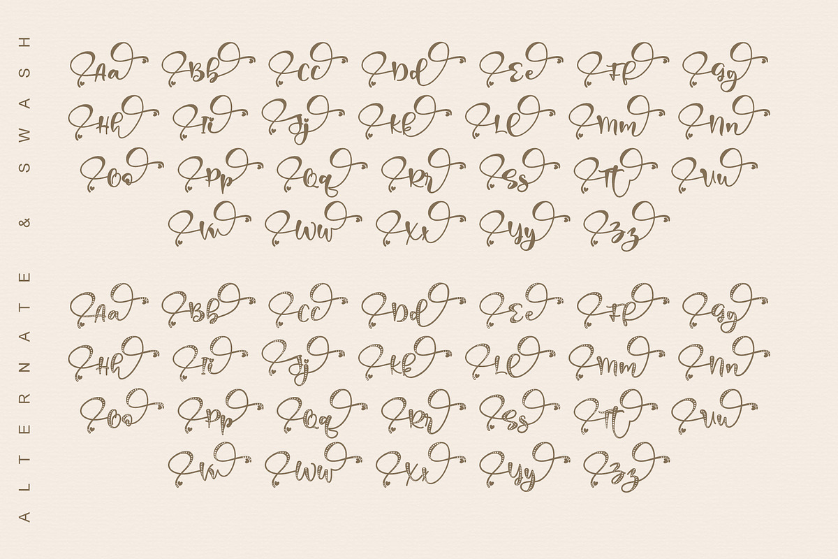 Still Valentine, a Script Font by Letterara (Photo 9 of 12)
