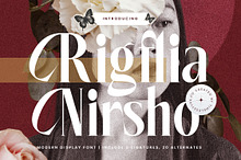 Rigflia Nirsho Modern Serif Font