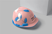 Construction Safety Helmet Mockup, an Apparel Mockup by megostudi0 (Thumbnail 4 of 6)