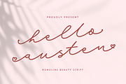 Hello Austen | Script Font, a Script Font by Suntype | Sunshine Std (Thumbnail 1 of 8)