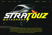 Command Blast - Speed Display Font, a Sans Serif Font by Invasi Studio (Thumbnail 4 of 10)