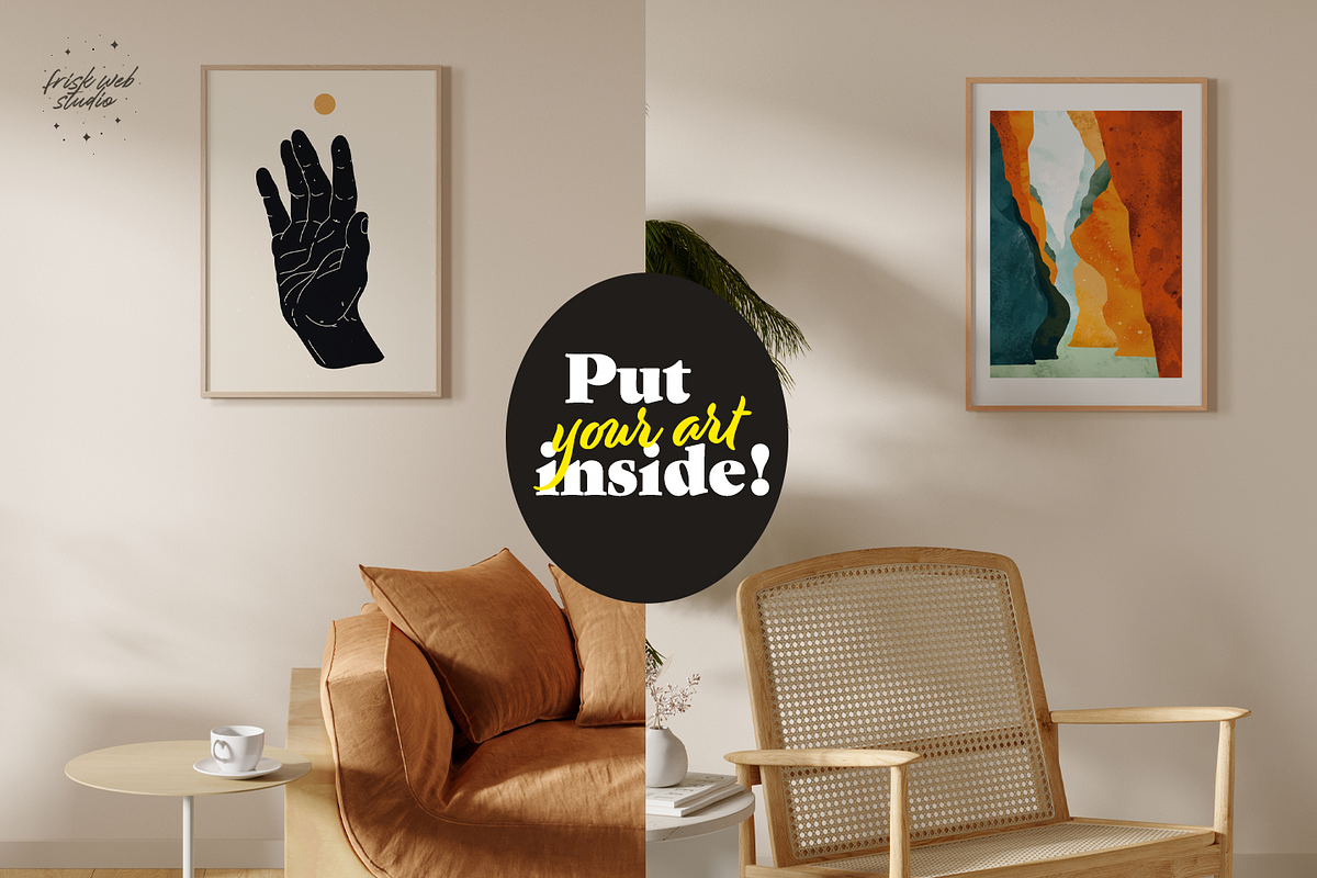 Poster Mockups Session, a Product Mockup by Frisk Shop (Photo 7 of 11)
