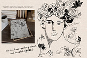 Melancholia - Minimalist Line Art, an Object Illustration by Purple (Thumbnail 4 of 10)