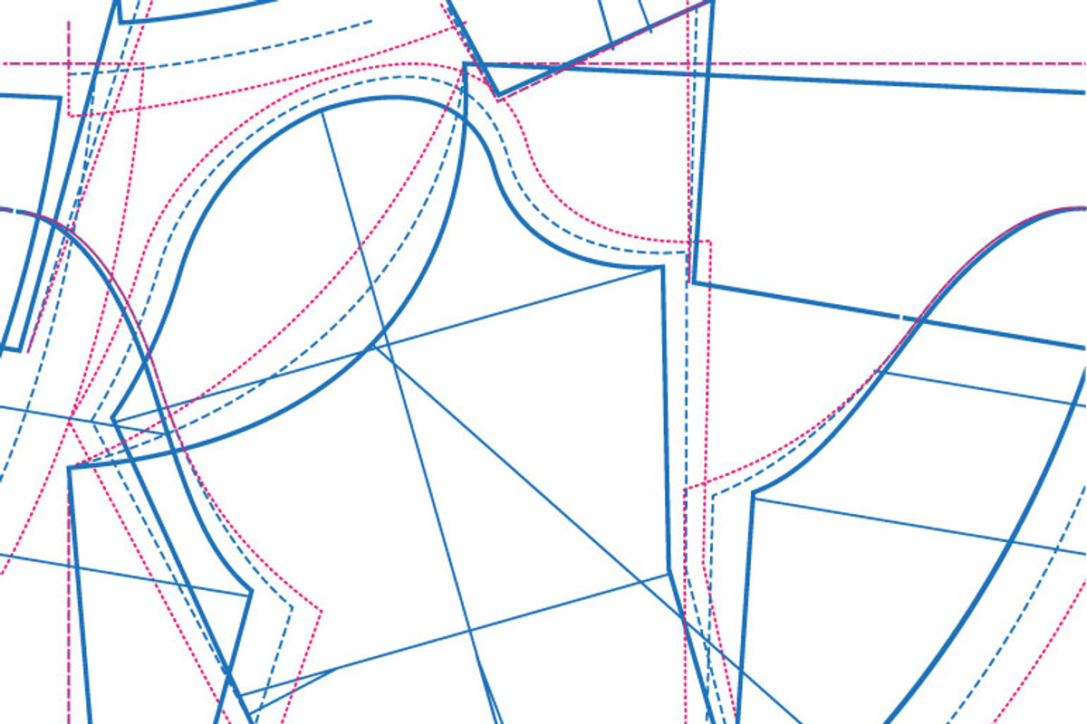 6 seamless sewing pattern texture, a Pattern Graphic by orensila
