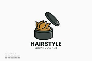 Hair Style Logo, a Branding & Logo Template by Zeer Graphic