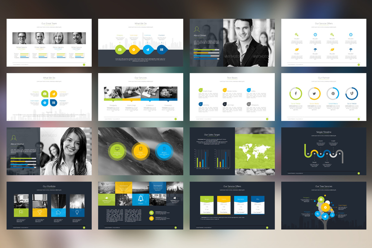 Laukpauk PowerPoint Template, a Presentation Template by Angkalimabelas (Photo 2 of 4)