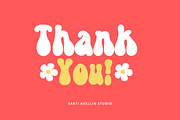 Kenbie Groovy, a Handwritten Font by SaktiAvellin (Thumbnail 8 of 8)