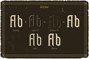 Bourbon Street Display Font, a Serif Font by JumboDesign (Thumbnail 4 of 9)
