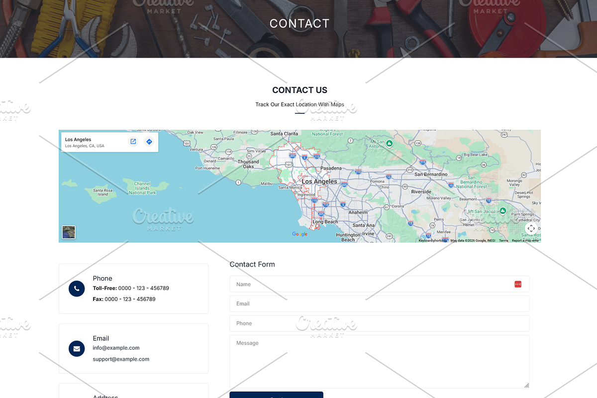 Plumbing, Construction & Flooring, a Shopify Template by HasnainDEV (Photo 6 of 6)